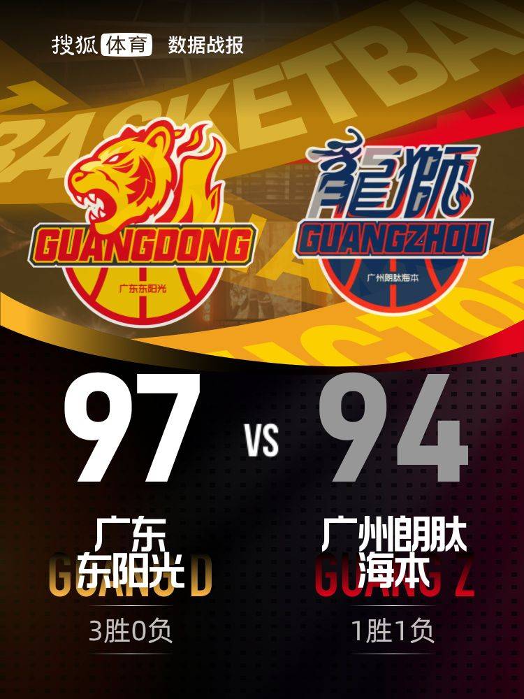 皇冠信用网会员账号_萨林杰17+10郭艾伦9分 广东97-94力克广州拿下三连胜
