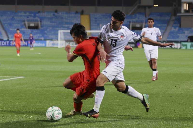 皇冠信用网正网_U23亚洲杯中国队无缘开门红皇冠信用网正网，战平伊拉克队依旧创历史